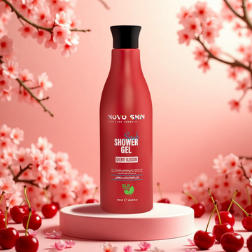 NovoSkin Shower Gel Scrub - Cherry Blossom