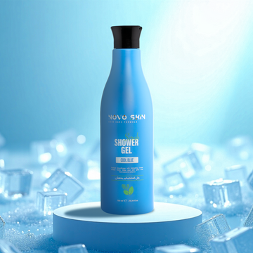 NovoSkin Shower Gel Scrub - Cool Blue