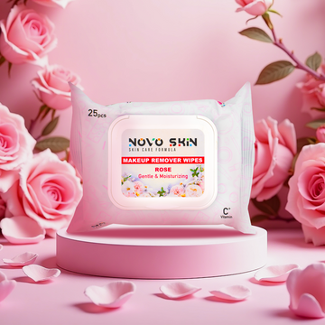 NovoSkin Makeup Remover Wipes - Rose