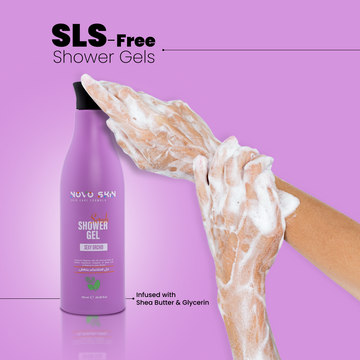 NovoSkin Shower Gel Scrub - Sexy Orchid
