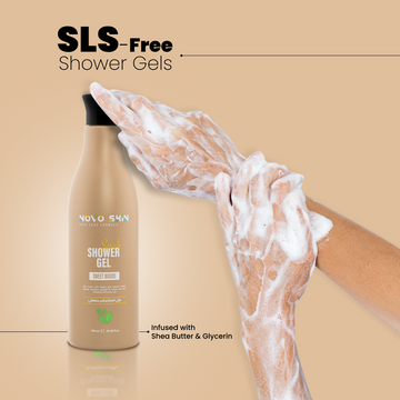 NovoSkin Shower Gel Scrub - Sweet Woods