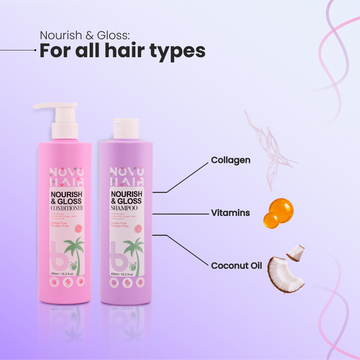 NovoHair Nourish & Gloss Shampoo